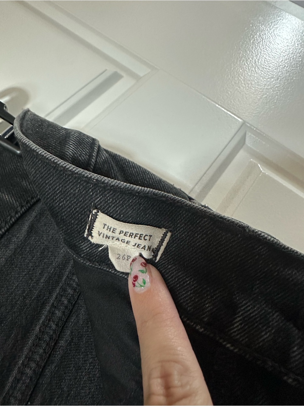 Madewell Men's Slim Straight Washed Black Jeans - Picture 3 of 4